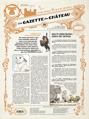cover image of La Gazette du château (Tome 14)